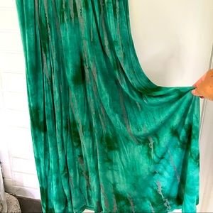 Inc. Emerald Green Grey Dress/Skirt L